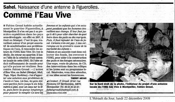 eau vive